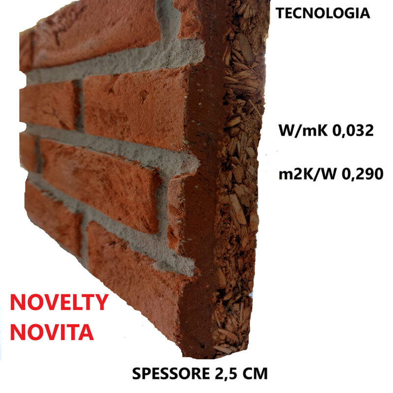 pannelli isolanti in pietra ricostruita